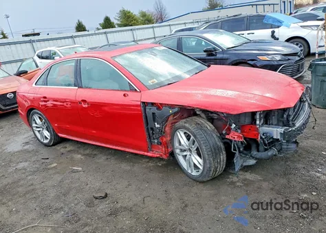 2021 Audi A4 Premium Plus 45 from USA, damaged, VIN WAUEAAF40MN004803